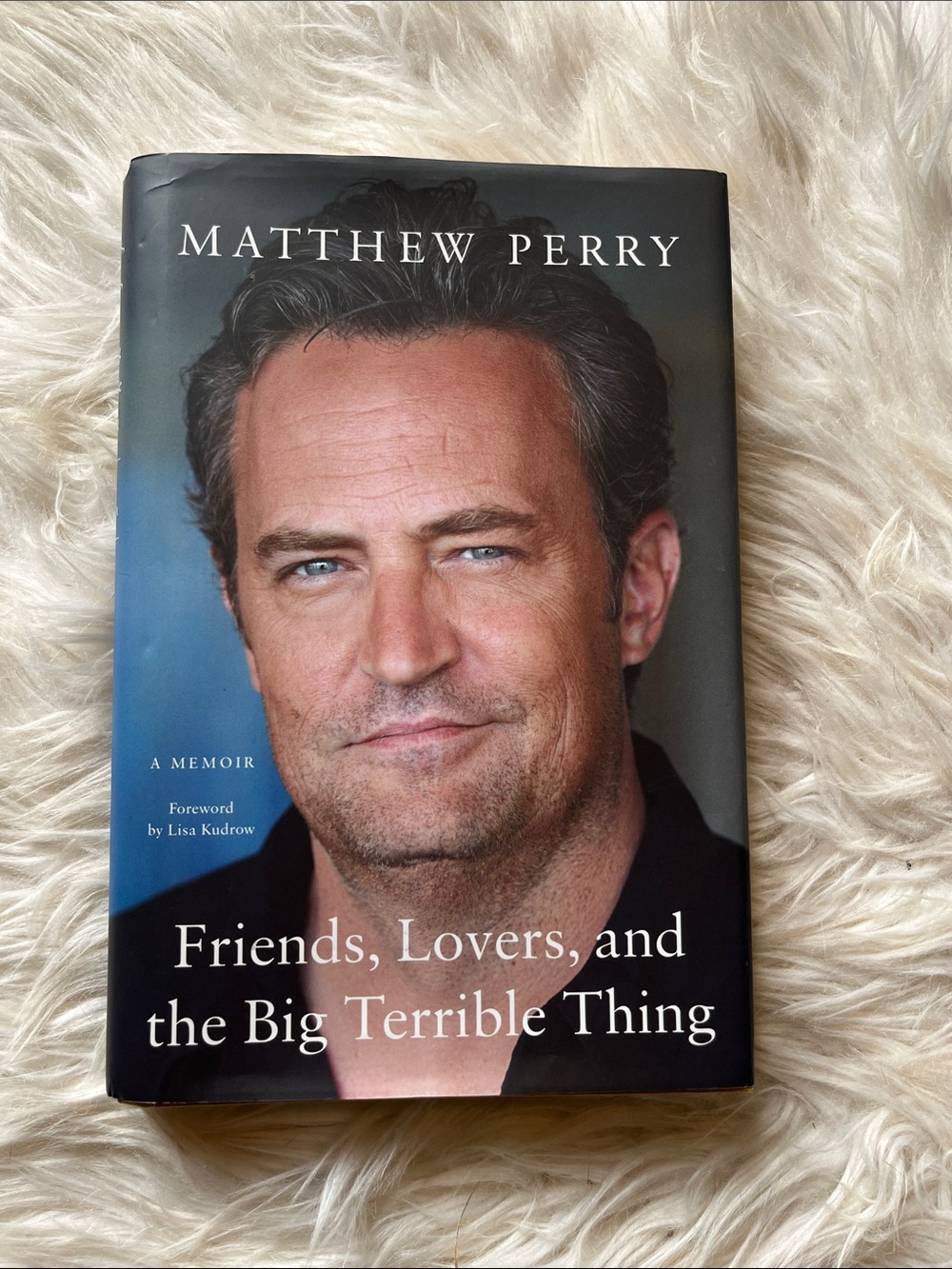 Matthew Perry hardcover memoir Book